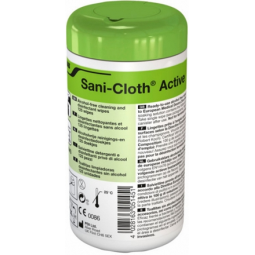 Sani-Cloth Active dezynfekcyjno-myjące chusteczki bezalkoholowe 125 szt.